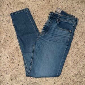 Everlane high rise straight leg denim jean size 26 regular